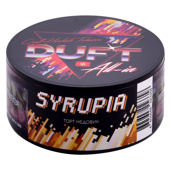 Табак Duft All-In Syrupia 25 грамм в Воркуте
