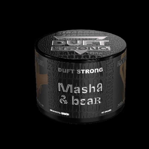 Табак Duft Strong Masha&Bear (Земляника) 40 гр в Воркуте