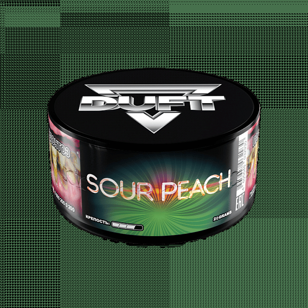 Табак Duft Sour Peach (Кислый Персик) 20 гр в Воркуте