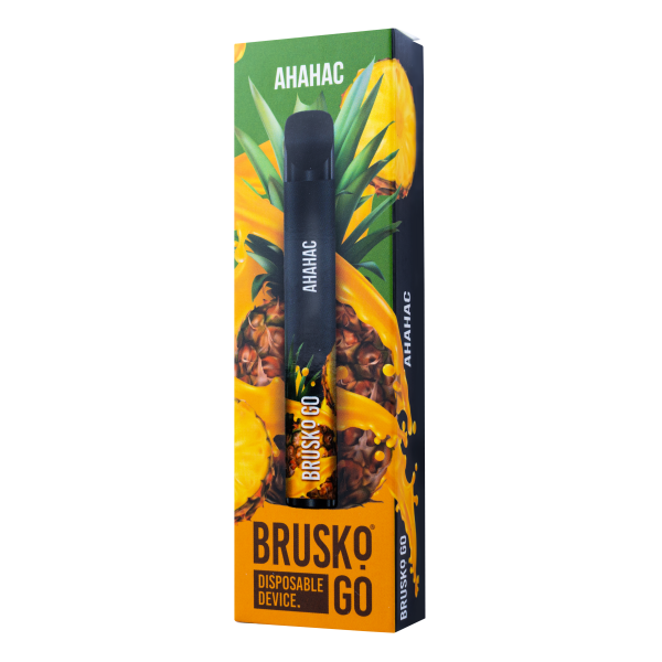 Одноразовая электронная сигарета Brusko Go Ананас 800 затяжек в Воркуте