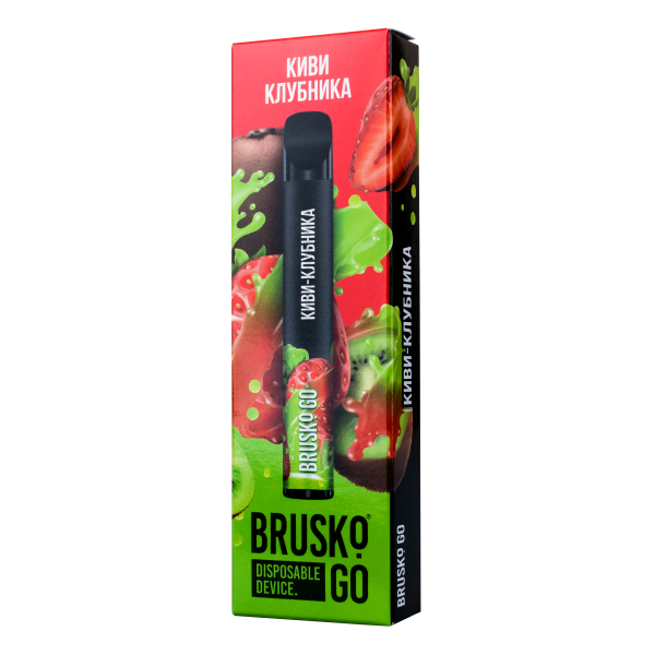 Одноразовая электронная сигарета Brusko Go Киви Клубника 800 затяжек в Воркуте
