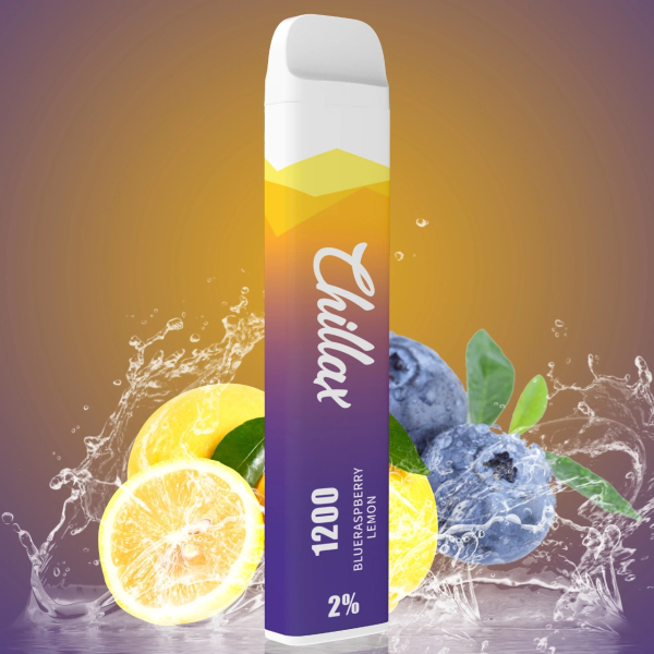 Chillax Blueraspberry Melon (Голубая малина Лимон), 1200 тяг в Воркуте