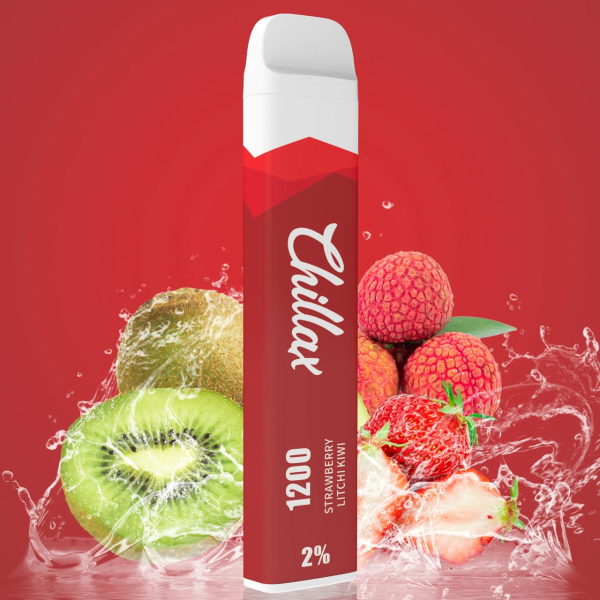 Chillax Strawberry Lychee Kiwi, 1200 тяг в Воркуте