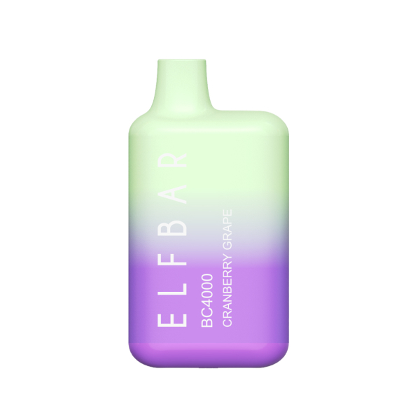 Elf Bar BC4000 Cranberry Grape (Клюква и виноград со льдом), 4000 тяг в Воркуте