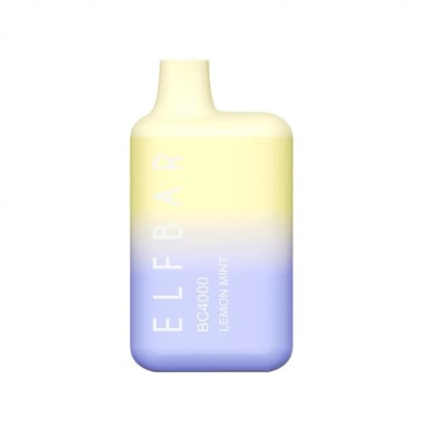 Elf Bar BC4000 Lemon Mint (Лимон с мятой), 4000 тяг в Воркуте