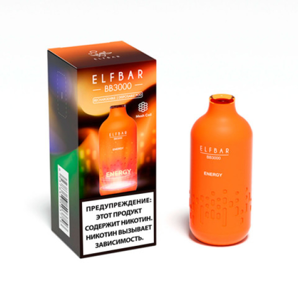 Elfbar BB3000 Энергетик, 3000 тяг в Воркуте