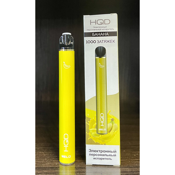 HQD melo banana (банан) 1000 затяжек в Воркуте