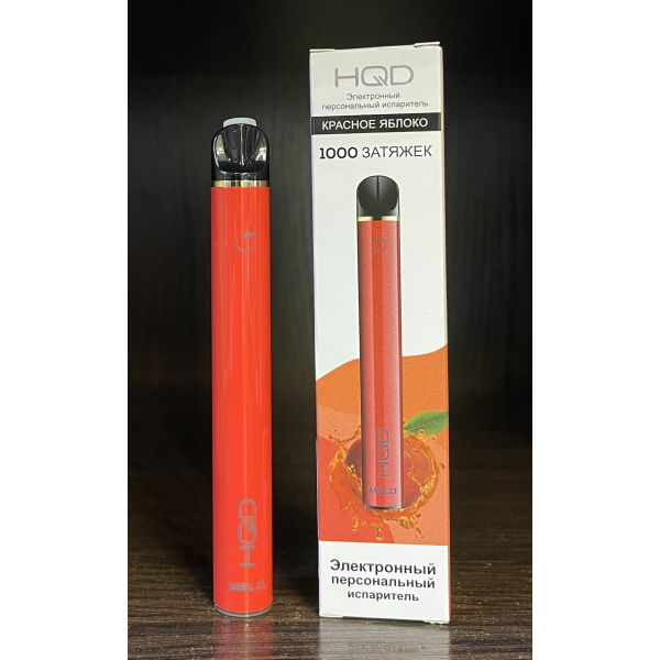 HQD melo red apple (красное яблоко) 1000 затяжек в Воркуте