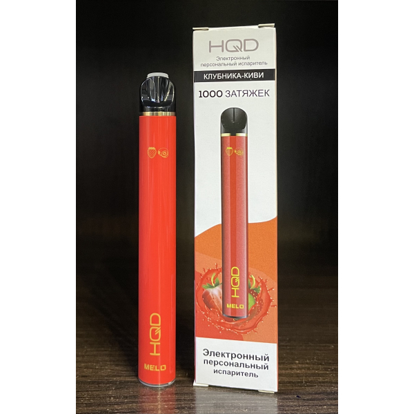 HQD melo strawberry kiwi (клубника киви) 1000 затяжек в Воркуте
