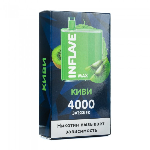 INFLAVE MAX Киви, 4000 тяг в Воркуте
