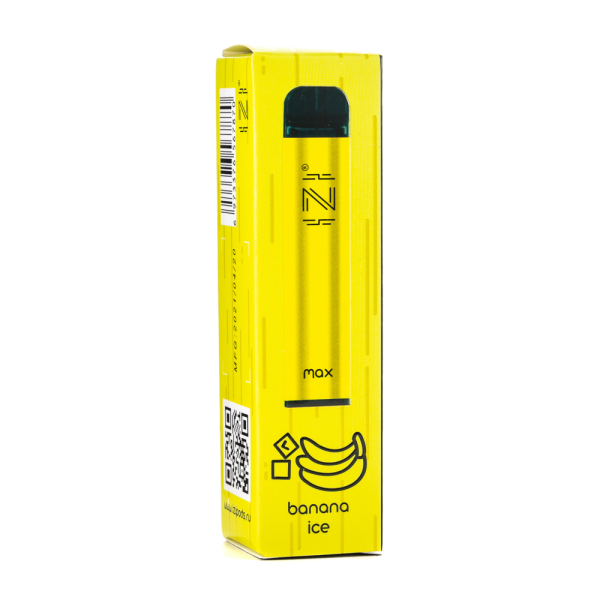 Одноразовая электронная сигарета IZI Max Banana Ice (Банан со льдом) 1600 затяжек в Воркуте