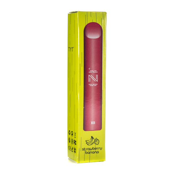 Одноразовая электронная сигарета IZI X2 Strawberry Banana (Клубника Банан) 800 затяжек в Воркуте