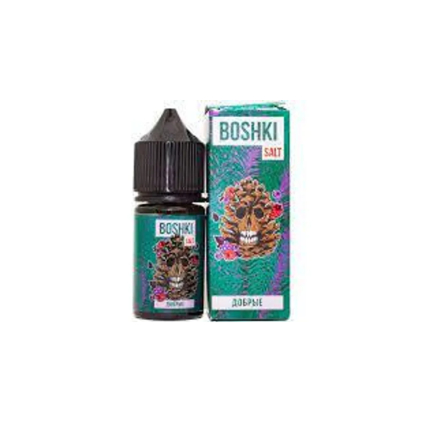Жидкость BOSHKI Salt Добрые (Мороженное хвоя ягоды) (30 мл, 20 мг/мл) в Воркуте