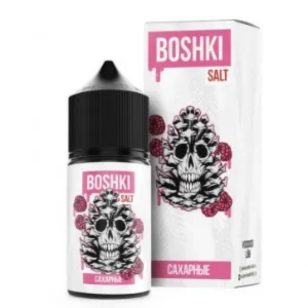 Жидкость BOSHKI Salt Сахарные (Малина варенье хвоя) (30 мл, 20 мг/мл) в Воркуте