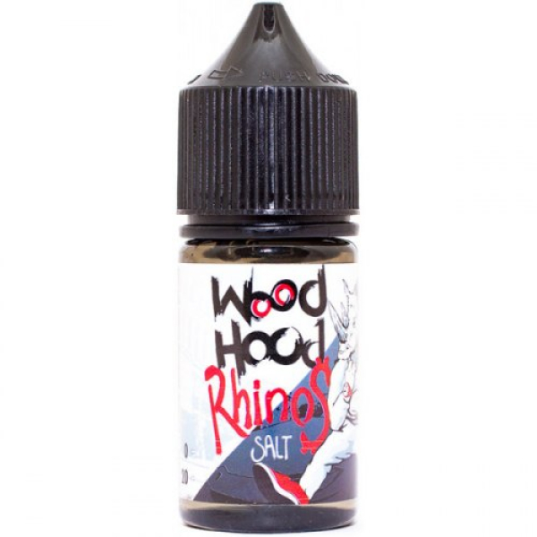 Жидкость Wood Hood Rhinos (Клубника Киви Лимон Лед) (30 мл, 20 мг/мл) в Воркуте