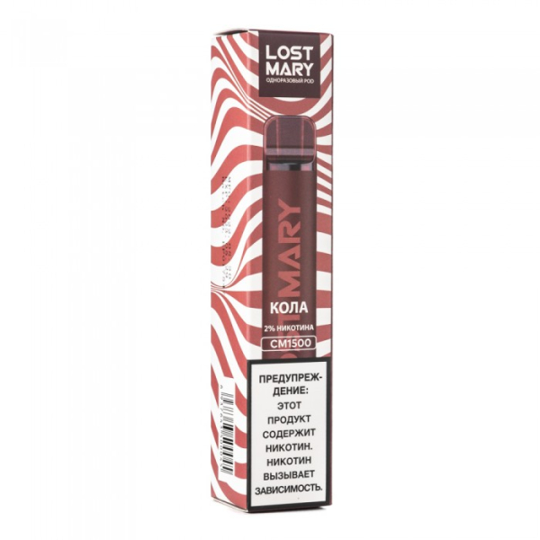 Lost Mary Cola Кола, 1500 тяг в Воркуте