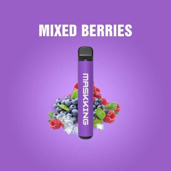 Одноразовая электронная сигарета Maskking High Pro Mixed Berries (Ягодный Рай) 1000 затяжек в Воркуте