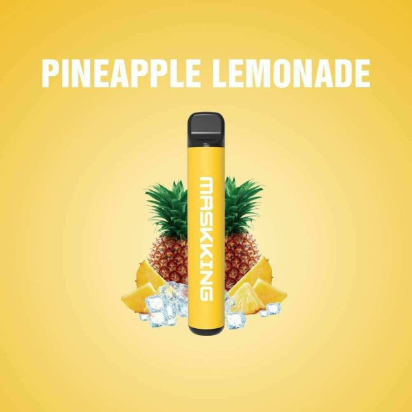 Одноразовая электронная сигарета Maskking High Pro Pineapple Lemonade (Ананасовый Лёд) 1000 затяжек в Воркуте