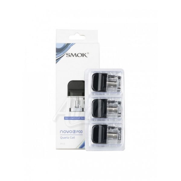 Упаковка картриджей NOVO 2 Quartz 1.4 ohm 2ml Coil Pod  by SMOK (в упаковке 3 шт) в Воркуте