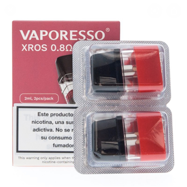 Упаковка картриджей Vaporesso XROS Series 0.8 ohm Pod 2 ml (в упаковке 2 шт) в Воркуте