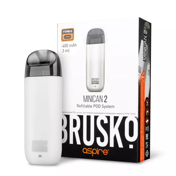 Brusko MINICAN 2 (400 мАч, Белый) в Воркуте