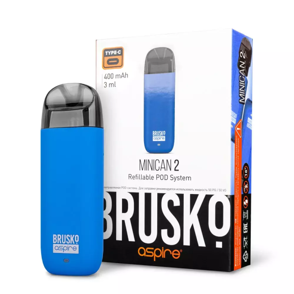 Brusko MINICAN 2 (400 мАч, Синий) в Воркуте