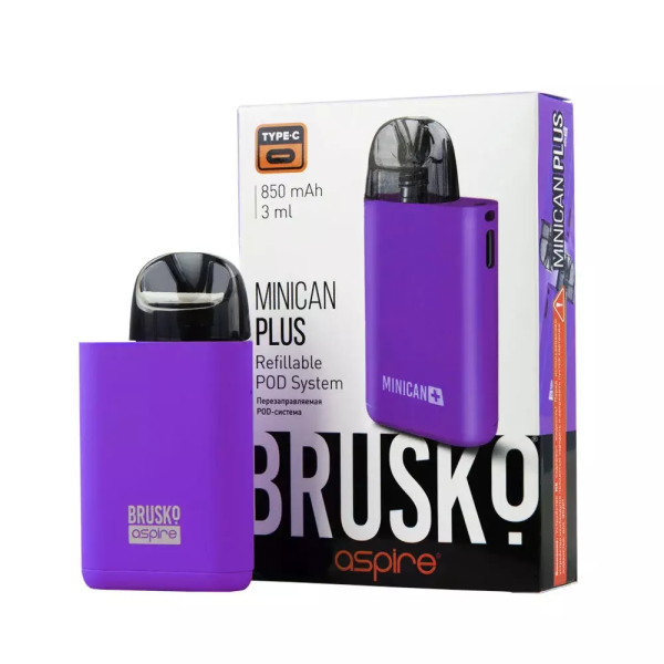 Brusko MINICAN plus (850 мАч, Фиолетовый) в Воркуте