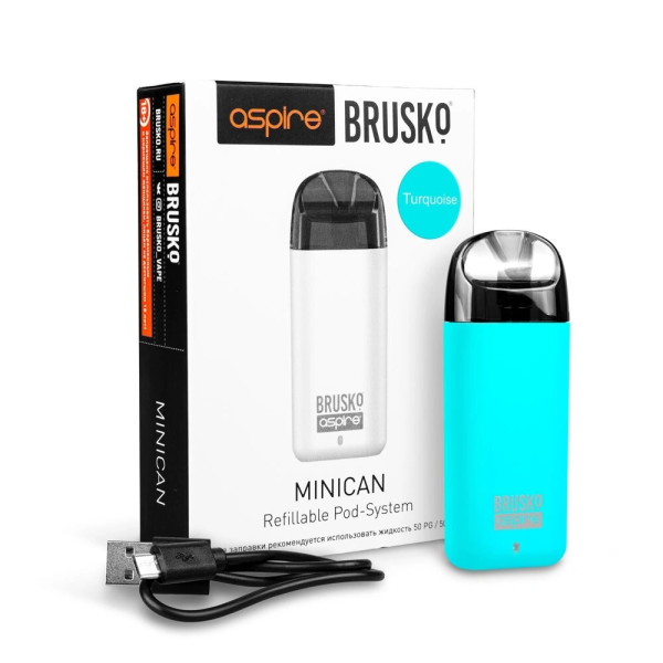 Brusko MINICAN (350 мАч, Бирюзовый) в Воркуте