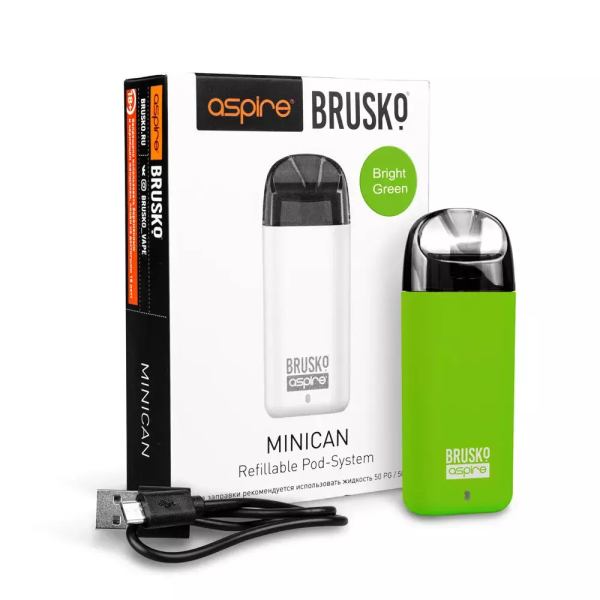 Brusko MINICAN (350 мАч, Зеленый) в Воркуте