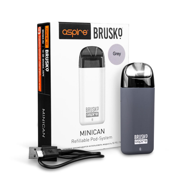 Brusko MINICAN (350 мАч, Серый) в Воркуте