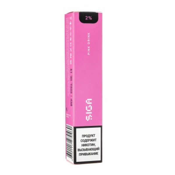 Siga Pink drink, 1500 тяг в Воркуте