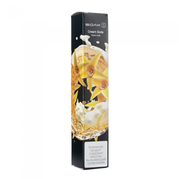 SOAK S Cream Soda (Крем сода), 2500 тяг в Воркуте