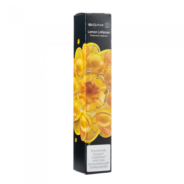 SOAK S Lemon Lollipops (Лимонные леденцы), 2500 тяг в Воркуте