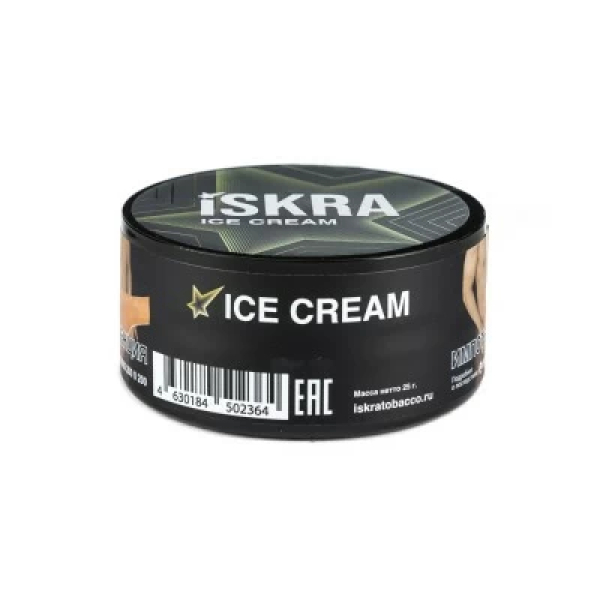 Табак Iskra Ice Cream (Сливочное мороженое) 25 гр в Воркуте