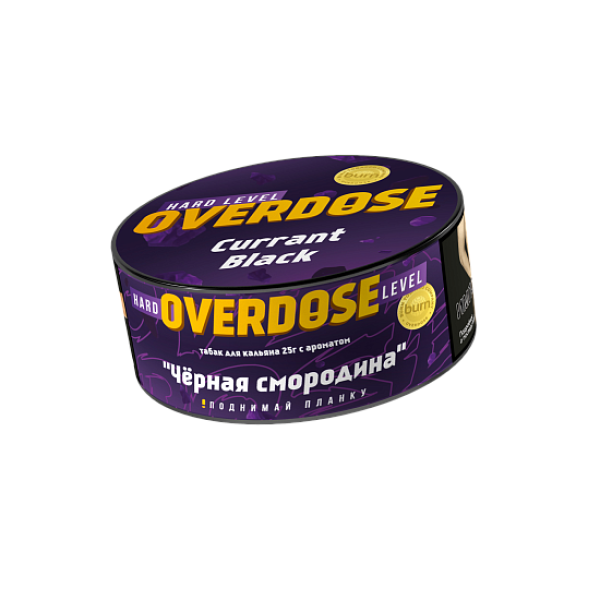 Табак OVERDOSE CURRANT BLACK 25 гр в Воркуте