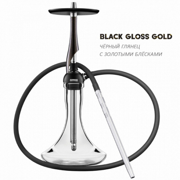 Кальян Koress K1T Black Gloss Gold в Воркуте