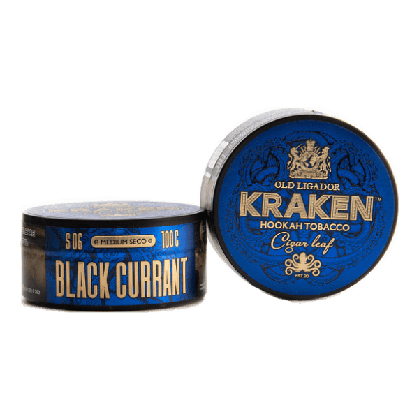 Табак Kraken Medium Seco Black Currant (Черная Смородина) 100 гр в Воркуте