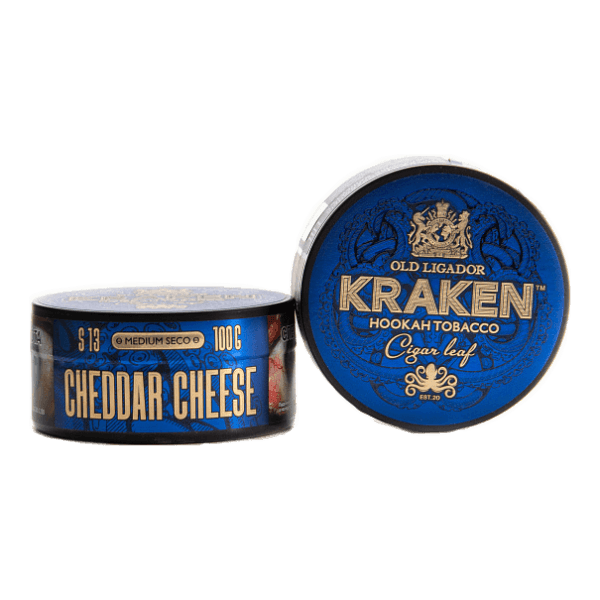 Табак Kraken Medium Seco Cheddar Cheese (Сыр Чеддер) 100 гр в Воркуте