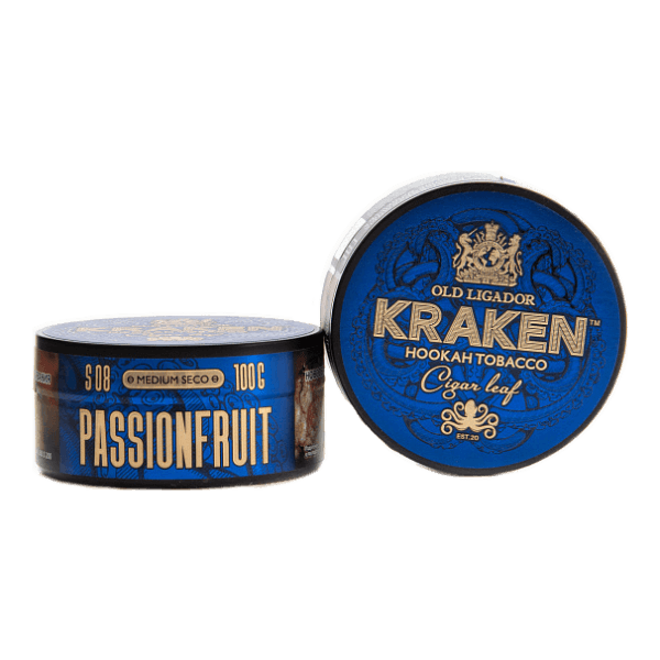 Табак Kraken Medium Seco Passion Fruit (Маракуйя) 100 гр в Воркуте