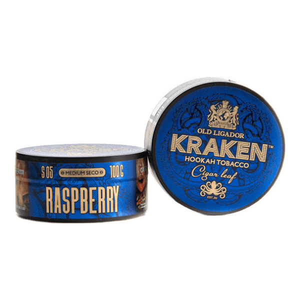 Табак Kraken Medium Seco Raspberry (Малина) 100 гр в Воркуте