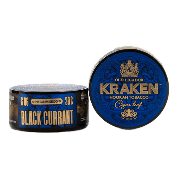 Табак Kraken Medium Seco Black Currant (Черная смородина) 30 гр в Воркуте