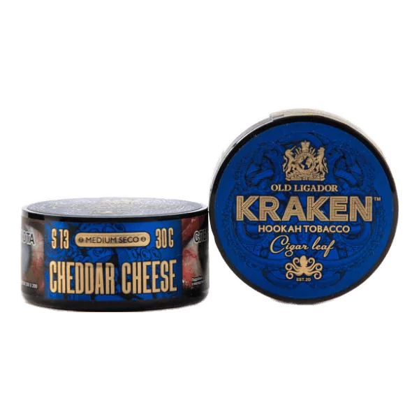 Табак Kraken Medium Seco Cheddar Cheese (Сыр Чеддер) 30 гр в Воркуте