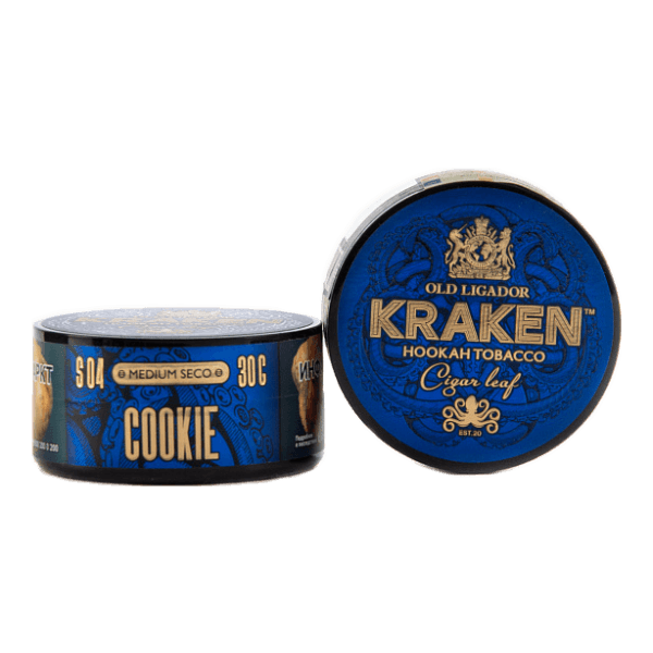 Табак Kraken Medium Seco Cookie (Печенье) 30 гр в Воркуте