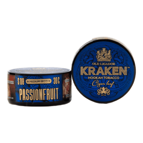 Табак Kraken Medium Seco Passion Fruit (Маракуйя) 30 гр в Воркуте