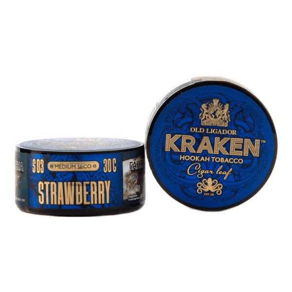 Табак Kraken Medium Seco Strawberr (Клубника) 30 гр в Воркуте
