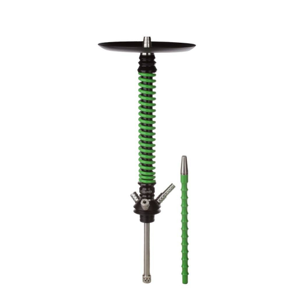 Кальян Mamay Customs Coilovers v12 Зеленый/Черный в Воркуте