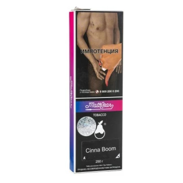 Табак MattPear Cinna Boom (Корица Персик) 250 гр в Воркуте
