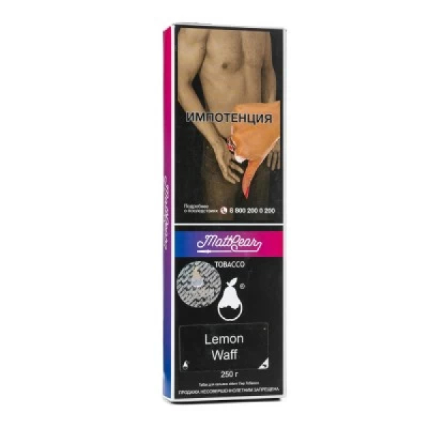 Табак MattPear Lemon Waff (Лимонные вафли) 250 гр в Воркуте