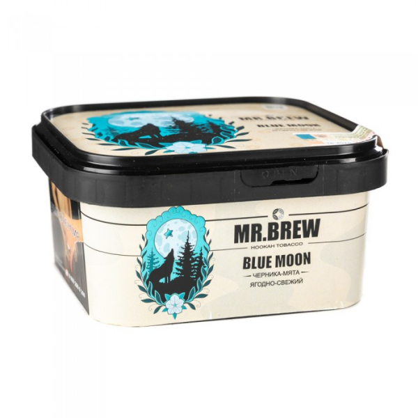 Табак Mr Brew Blue Moon (Черника с мятой) 200 гр в Воркуте