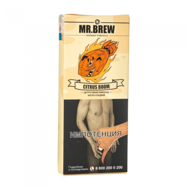 Табак Mr Brew Citrus Boom (Цитрусовый лимонад) 40 гр в Воркуте